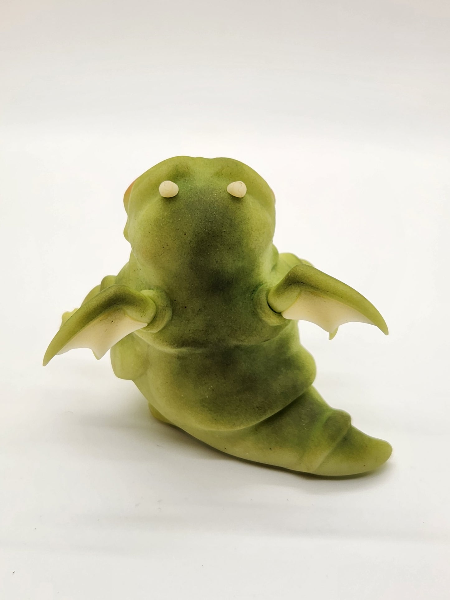 "Eppo" hutt inspired green slug dragon sculpture