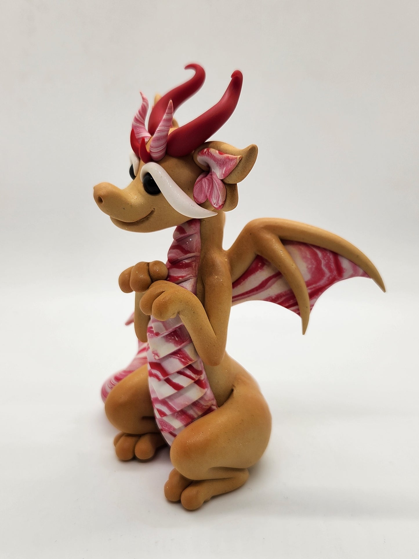 Strawberry Shortcake dragon sculpture