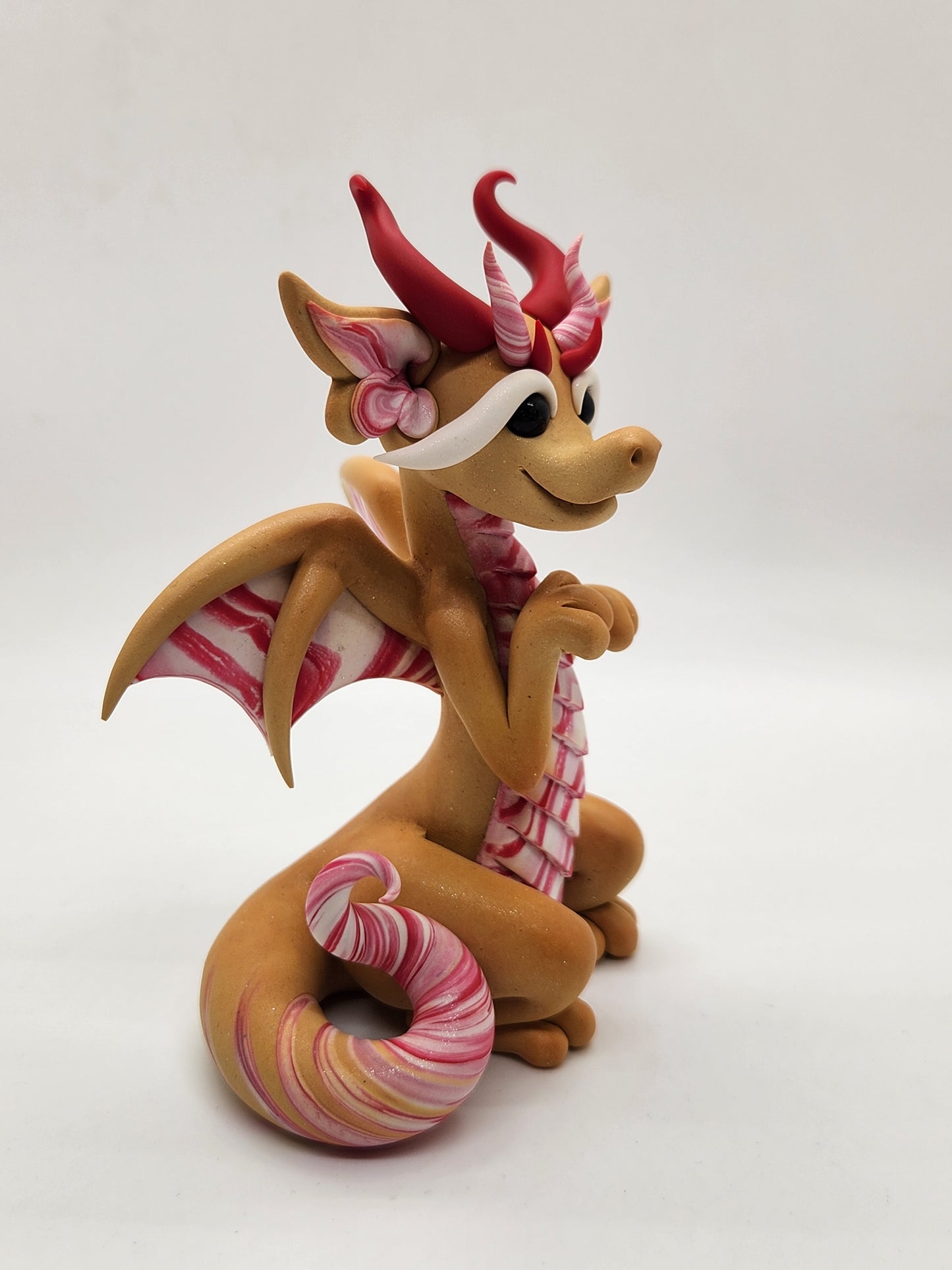 Strawberry Shortcake dragon sculpture