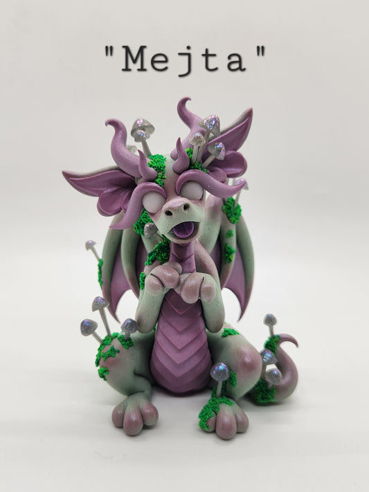 "Mejta" Mushroom zombie dragon sculpture