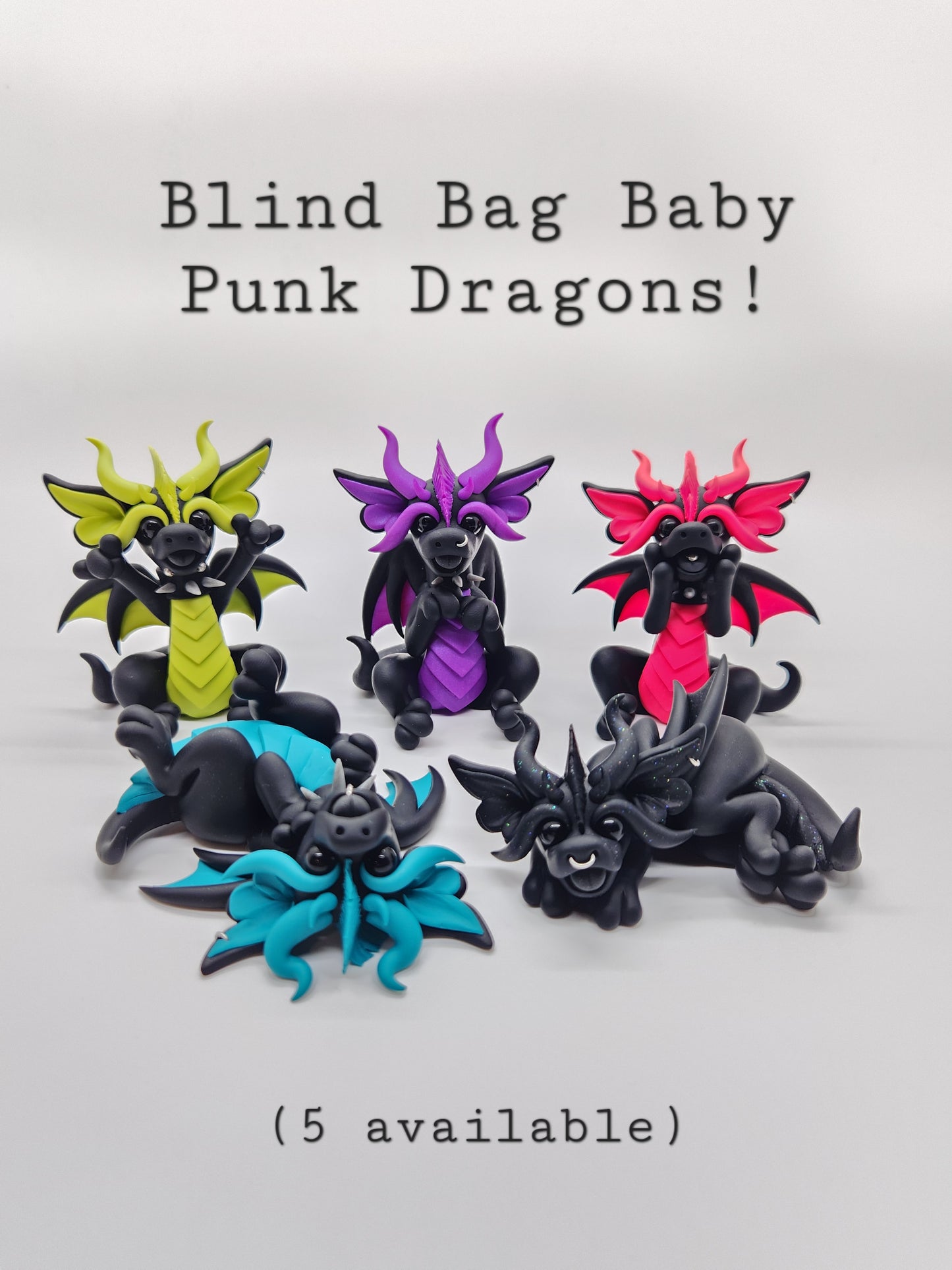 Blind Bag Baby Punk Dragon