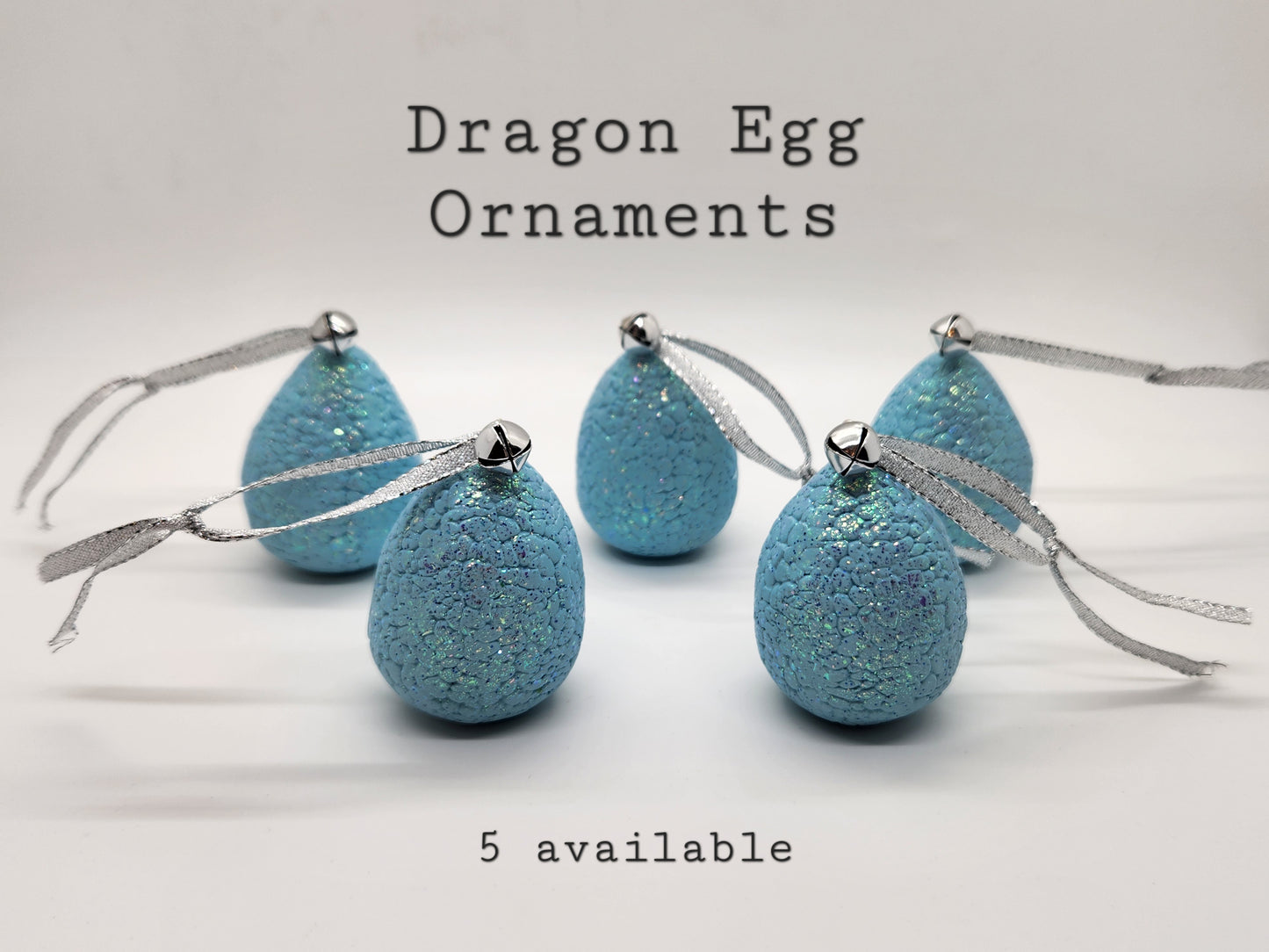 Blue Dragon Egg Tree Ornament