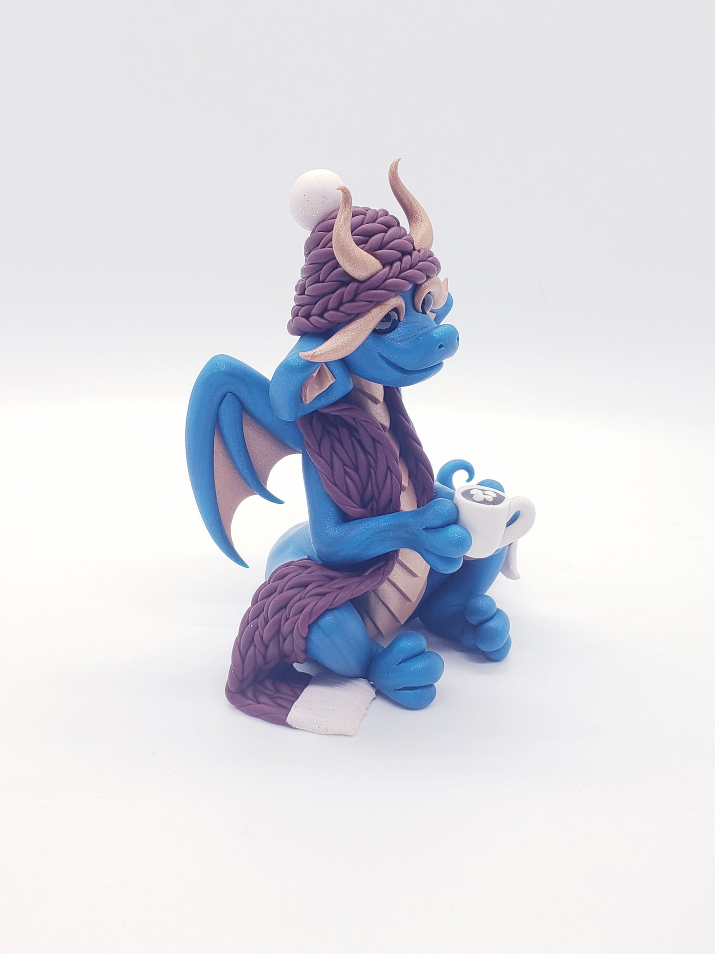 "Selesa" cozy scarf dragon