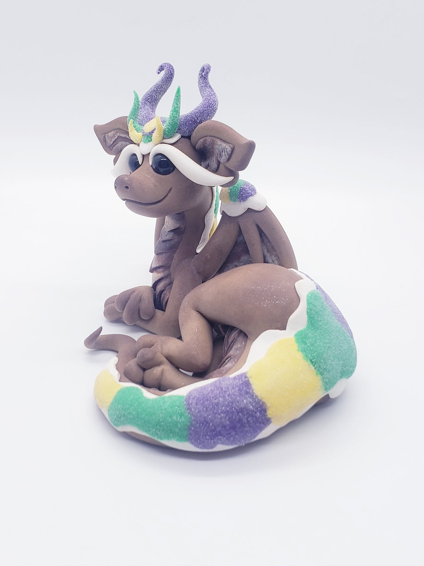 "Benoit" King Cake dragon scuplture