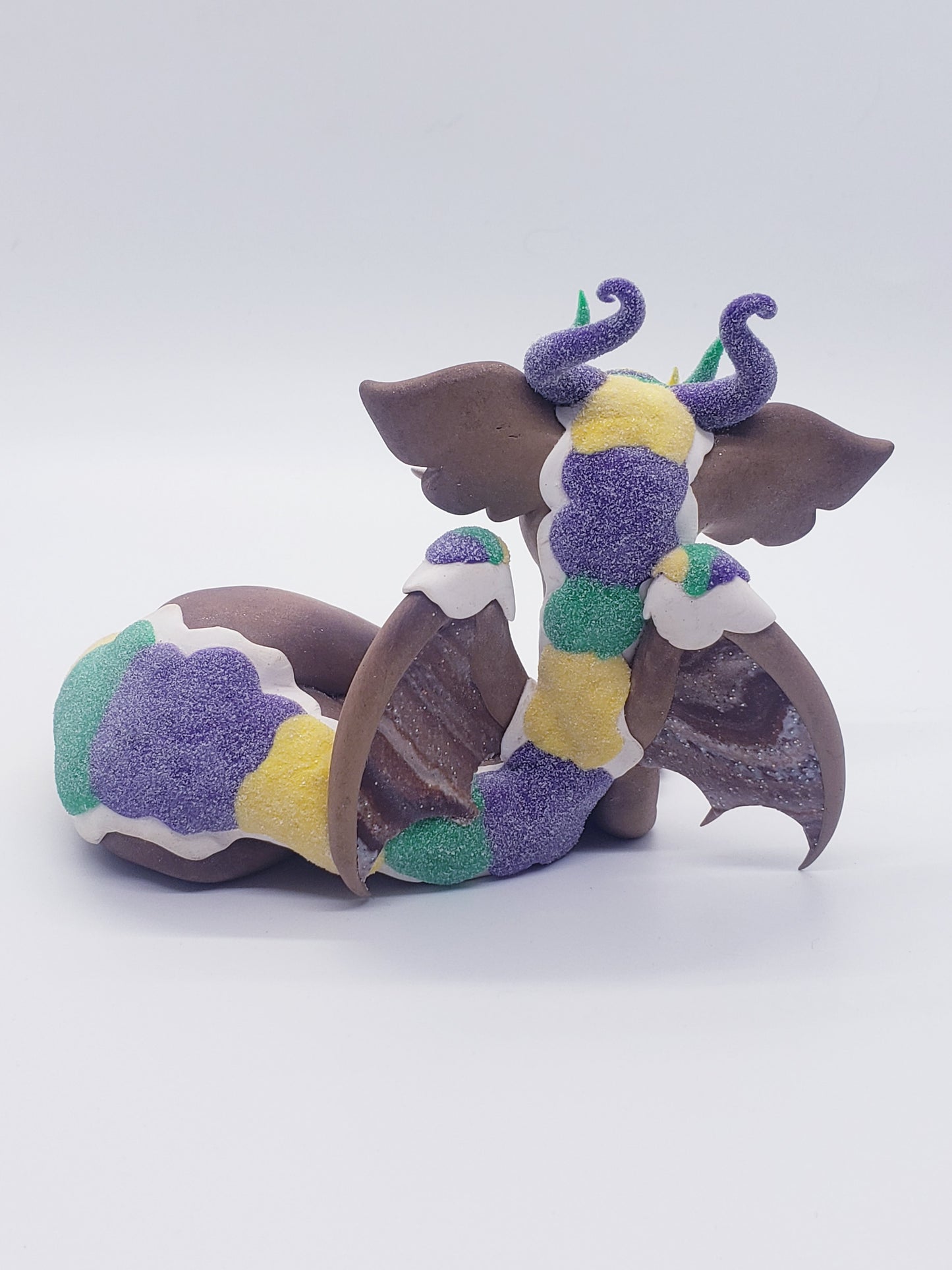 "Benoit" King Cake dragon scuplture