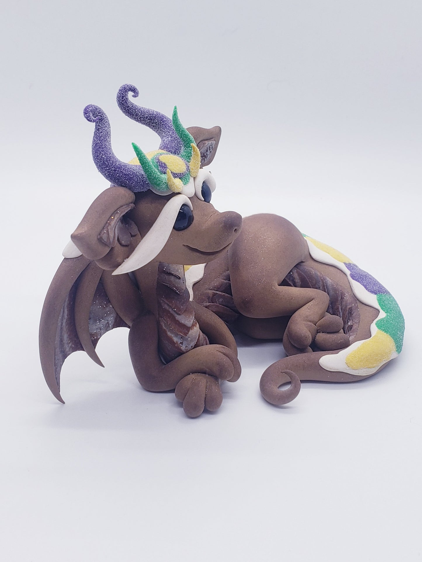 "Benoit" King Cake dragon scuplture