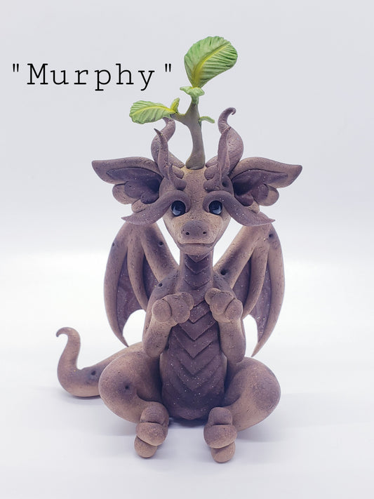 "Murphy" Potato dragon sculpture