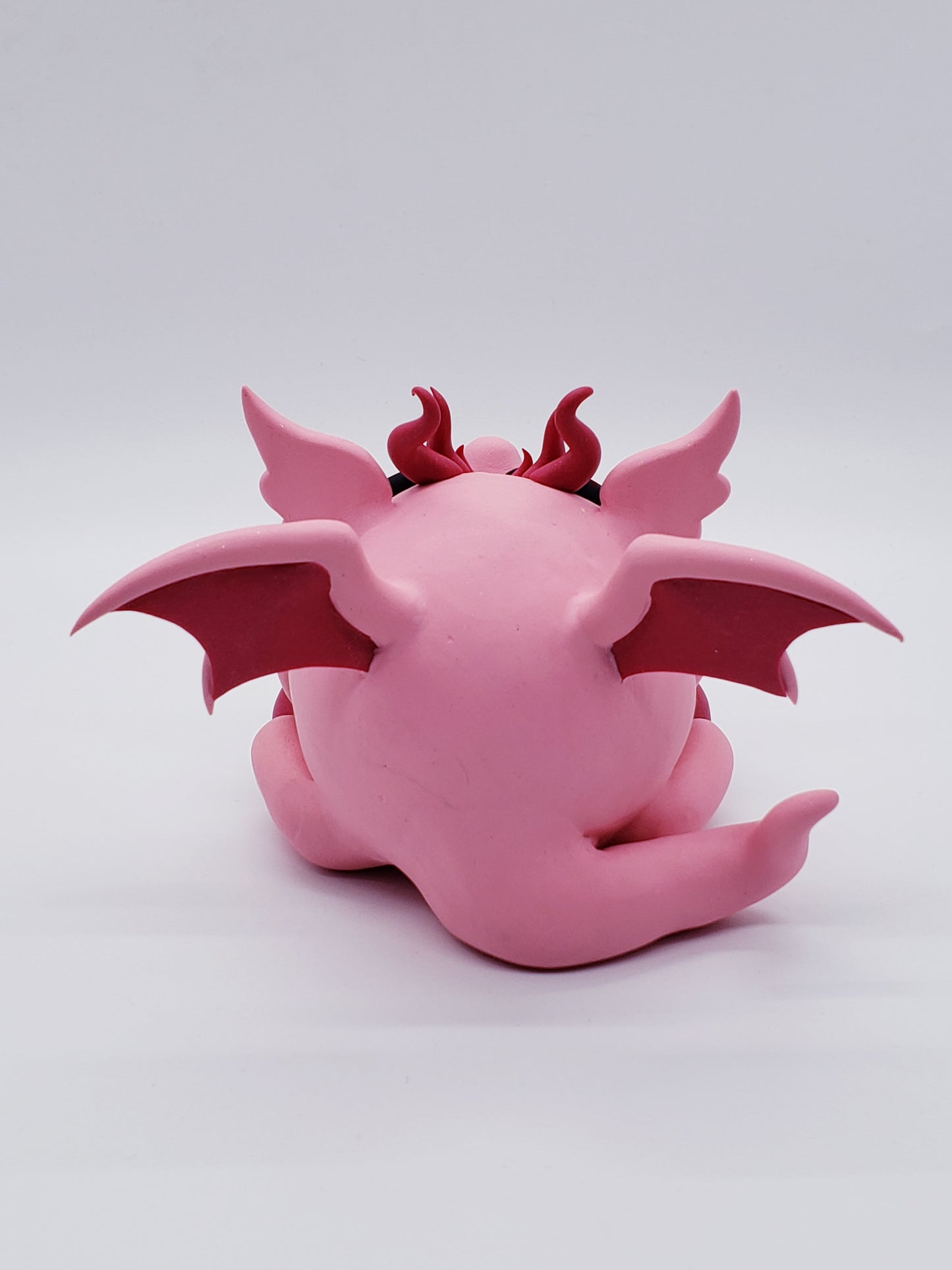 "Kirby" dragon sculpture