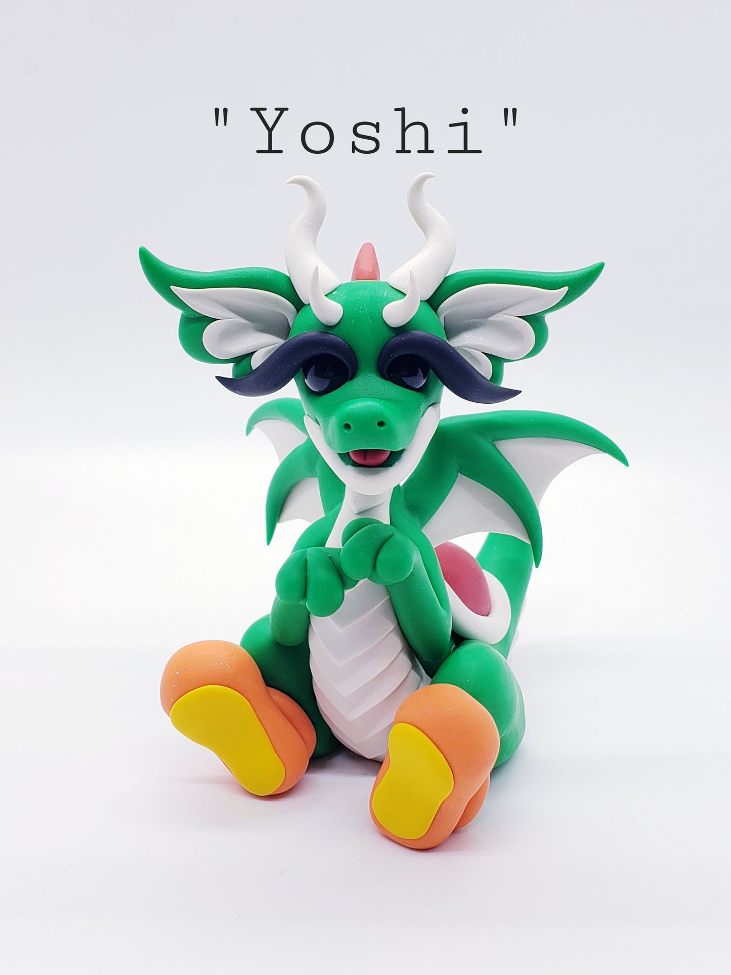 "Yoshi" dragon sculpture