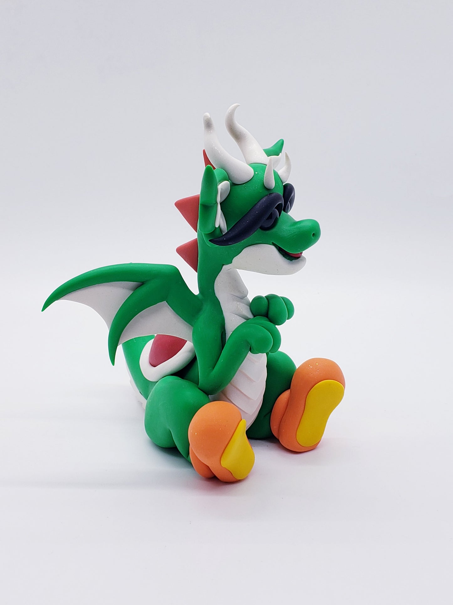 "Yoshi" dragon sculpture