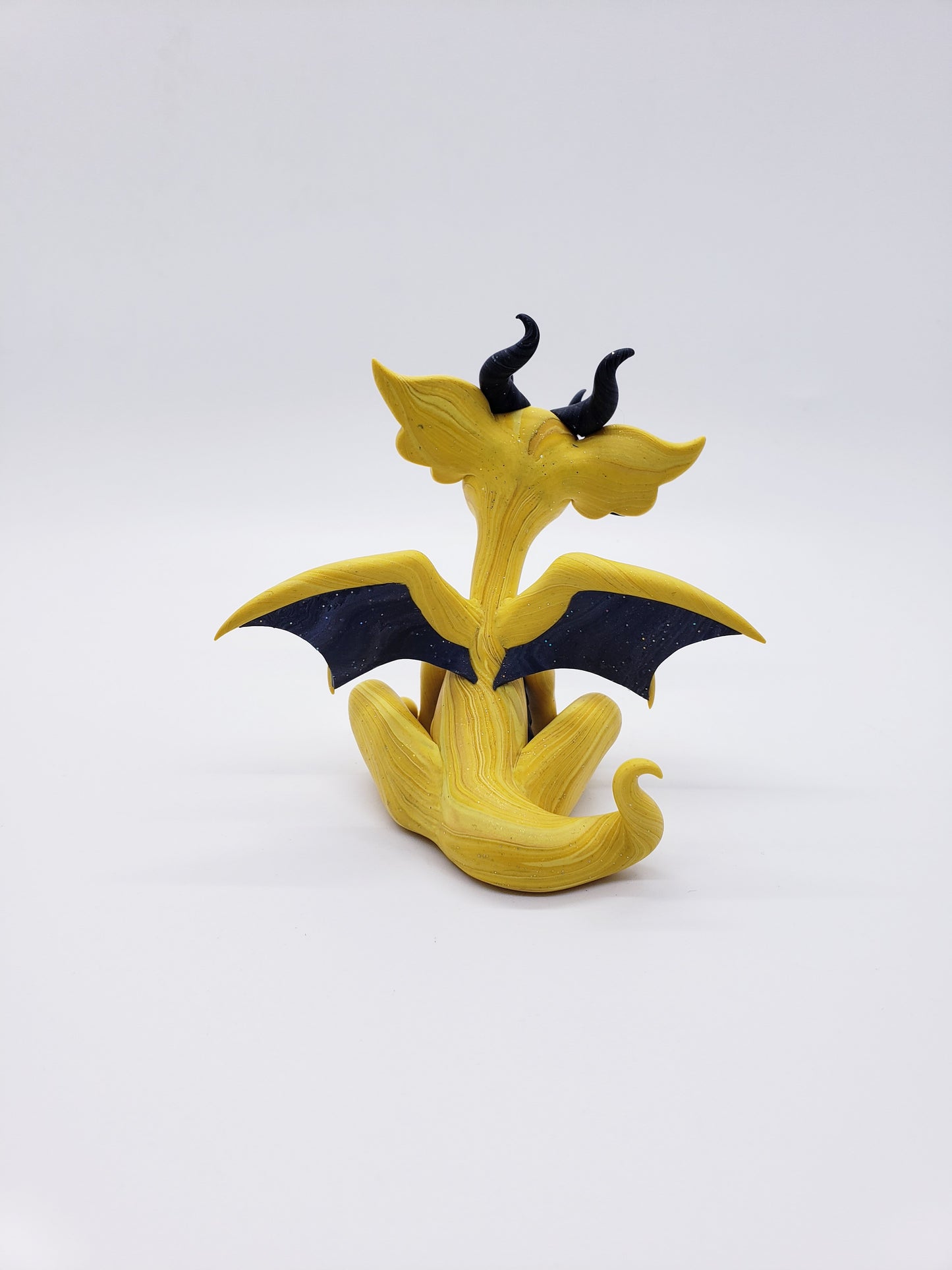 "Jaune" yellow marble dragon baby