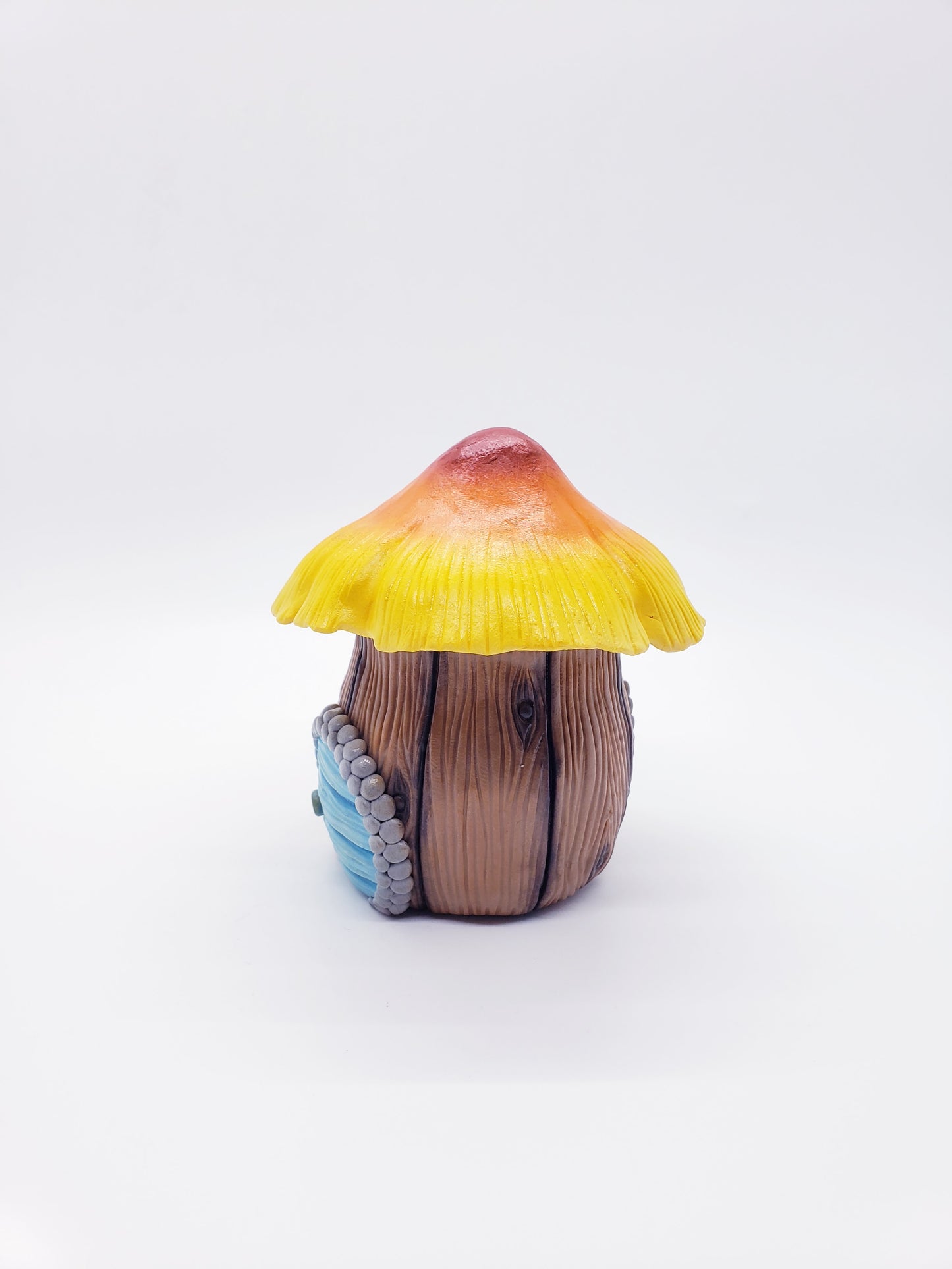 Pixie Pot Yellow Mushroom Jar