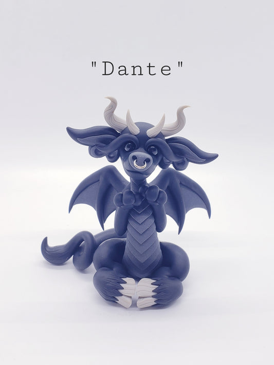 "Dante" bull dragon sculpture