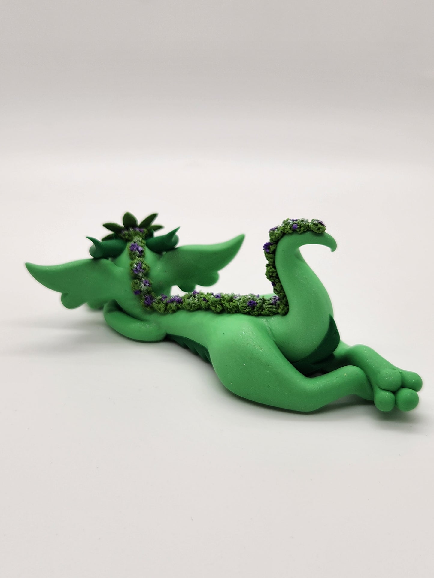 "Blackwater" green 420 bud flower dragon baby scuplture