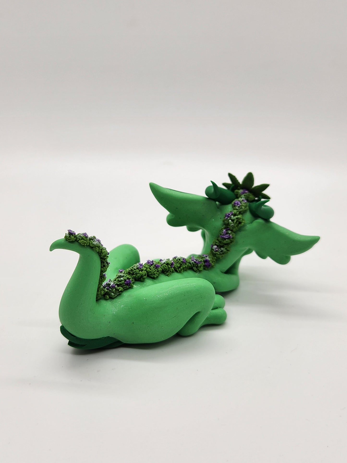 "Urkle" green 420 bud flower dragon baby scuplture